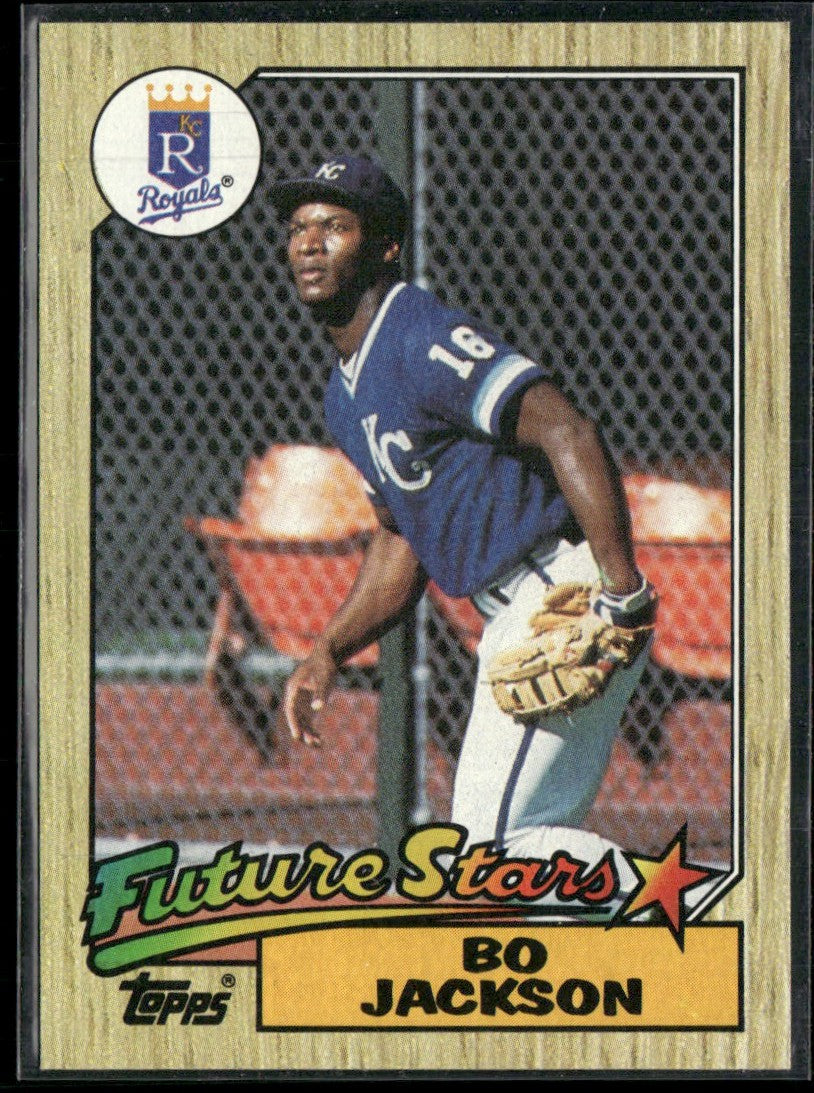 Bo Jackson 1987 Topps RC #170 Kansas City Royals