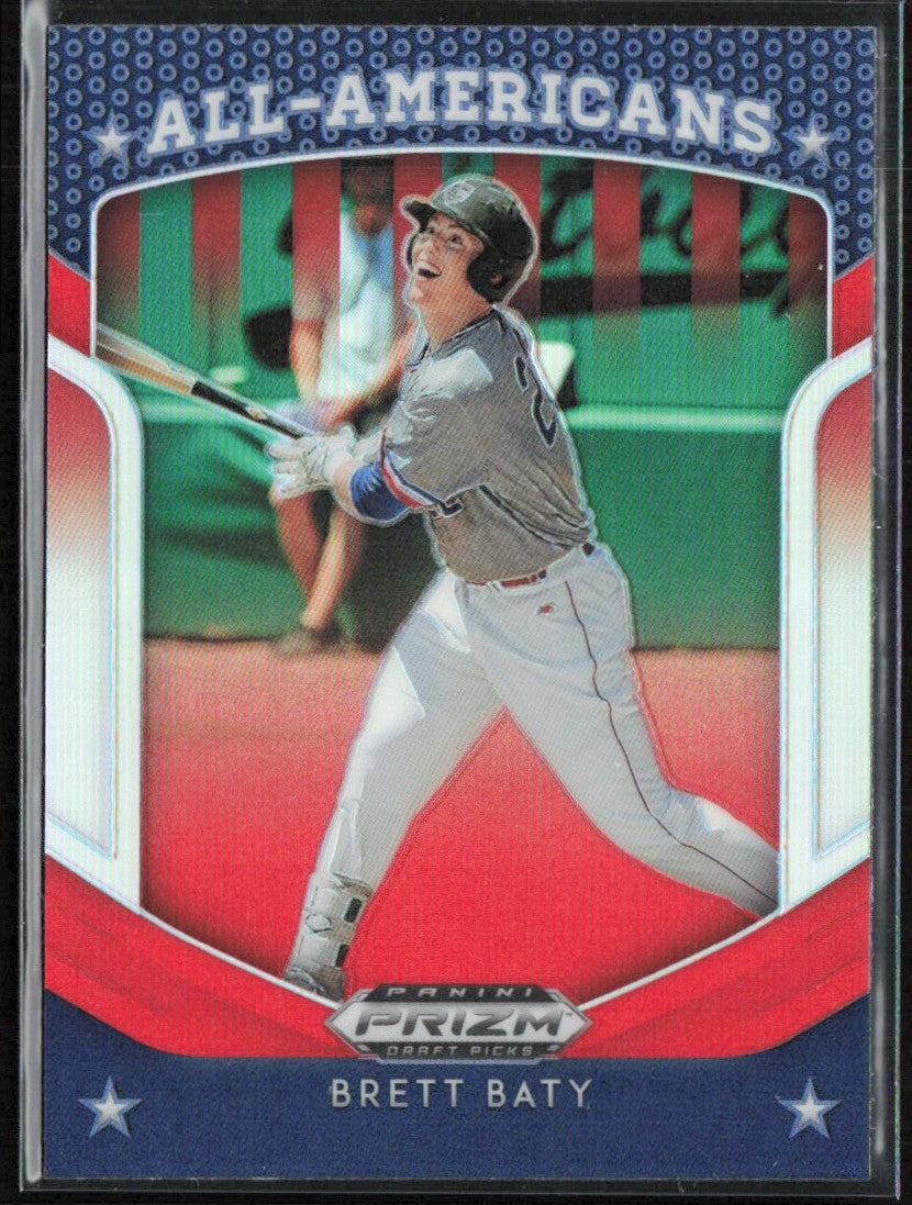 Brett Baty 2019 Panini Prizm Draft Picks All-Americans Red #44