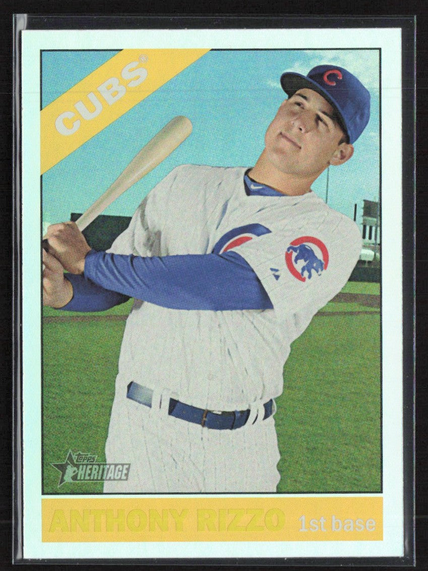 Anthony Rizzo 2015 Topps Heritage Retail Foil #THC-110 Chicago Cubs