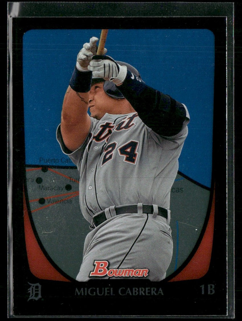 Miguel Cabrera 2011 Bowman International #47 Detroit Tigers