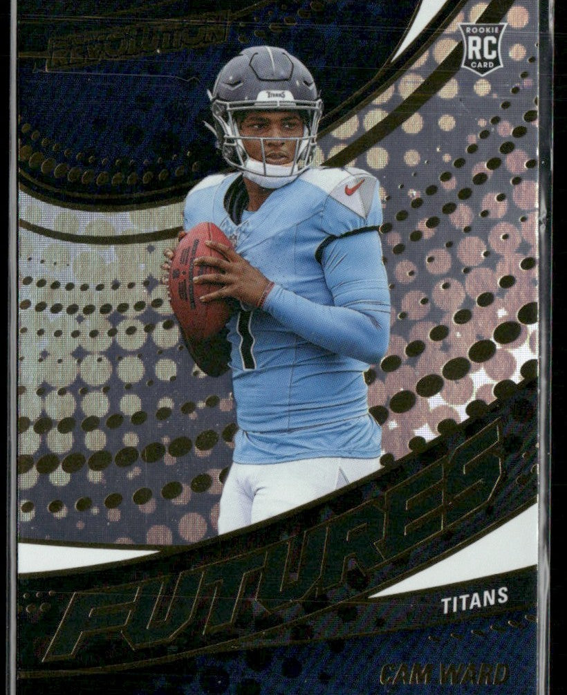 Cam Ward 2025 Panini Revolution Futures RC #16 Tennessee Titans