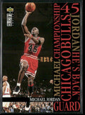 Michael Jordan 1995 Upper Deck Collector's Choice He's Back #M3 Chicago Bulls