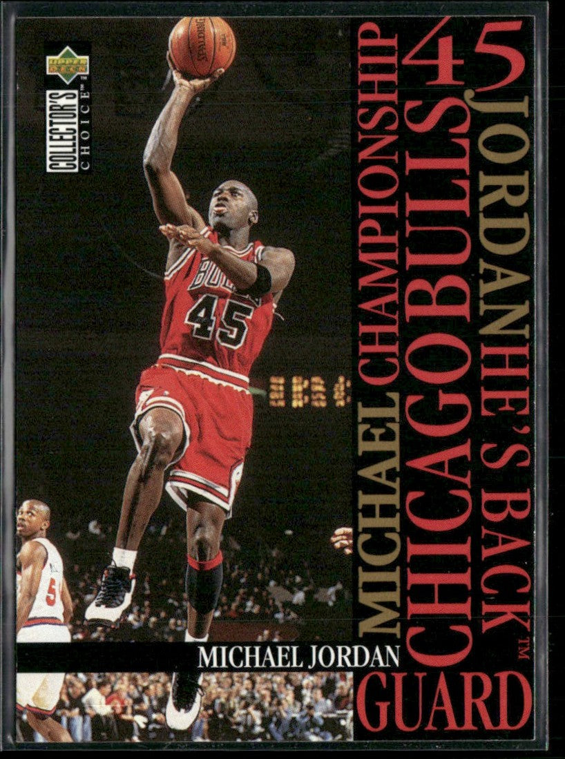Michael Jordan 1995 Upper Deck Collector's Choice He's Back #M3 Chicago Bulls