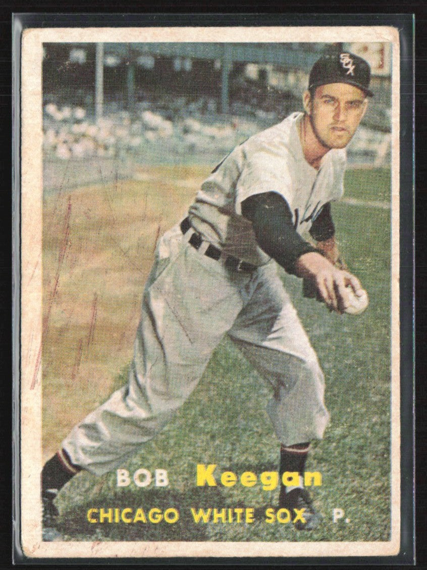 Bob Keegan 1957 Topps #99 Chicago White Sox