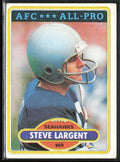 Steve Largent 1980 Topps #450 Seattle Seahawks