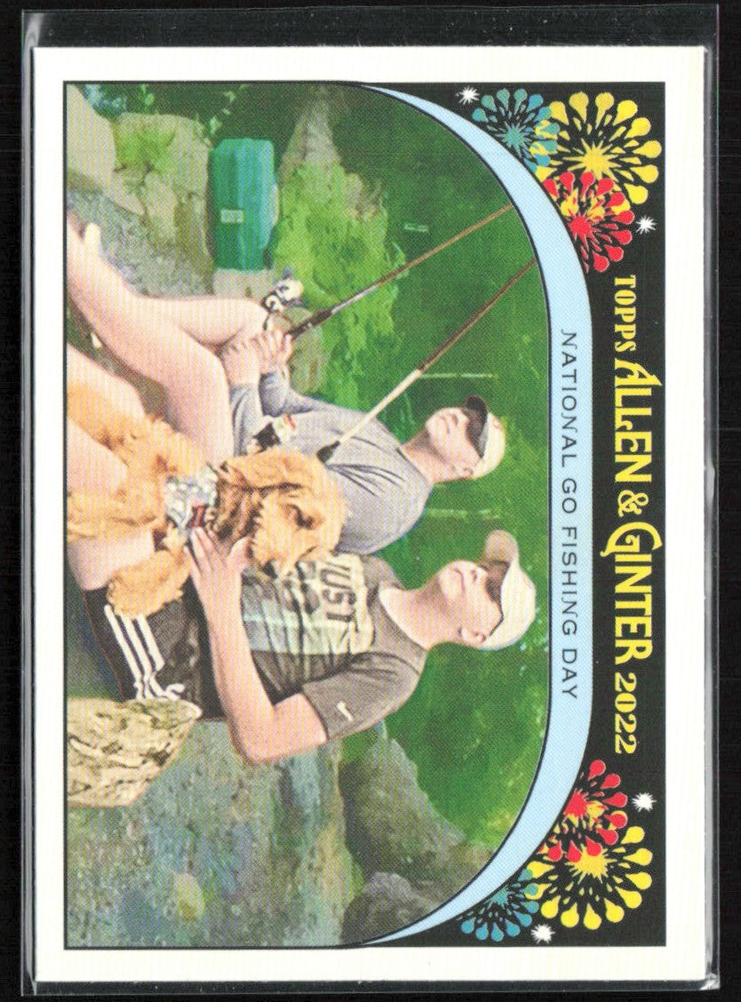 National Go Fishing Day 2022 Topps Allen & Ginter It's Your Special Day #IYSD-12