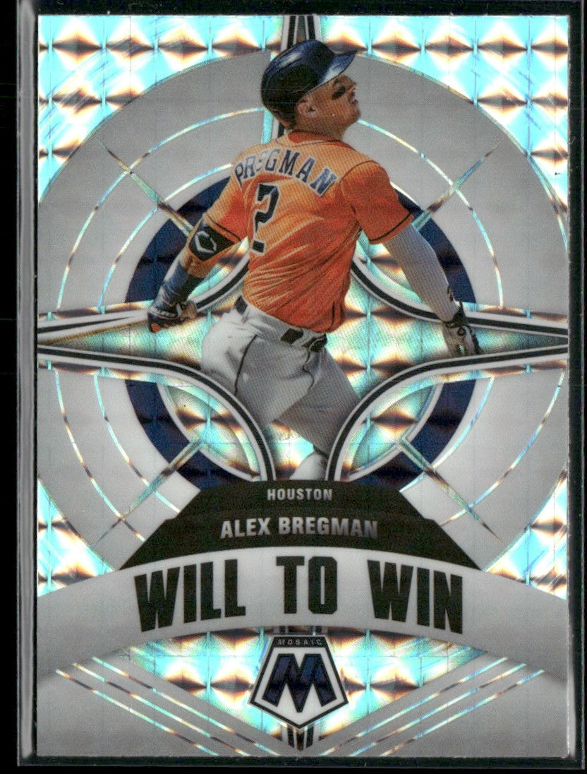 Alex Bregman 2022 Panini Mosaic Will to Win Prizm #WW-7 Houston Astros