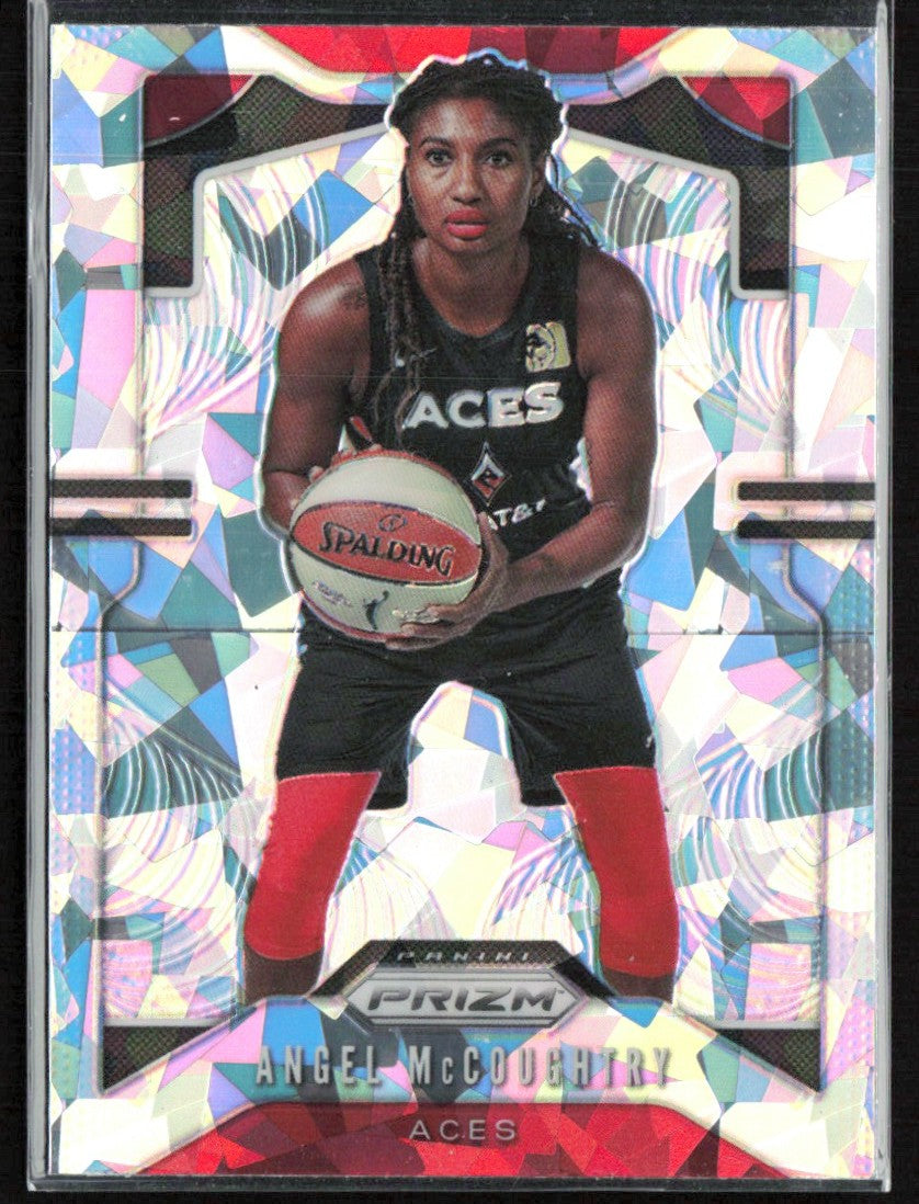 Angel McCoughtry 2020 Panini Prizm Ice #10 Las Vegas Aces