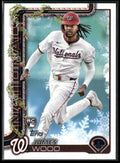 James Wood 2025 Topps Holiday RC #H94 Washington Nationals