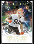 Mason Graham 2025 Panini Origins RC #106 Cleveland Browns