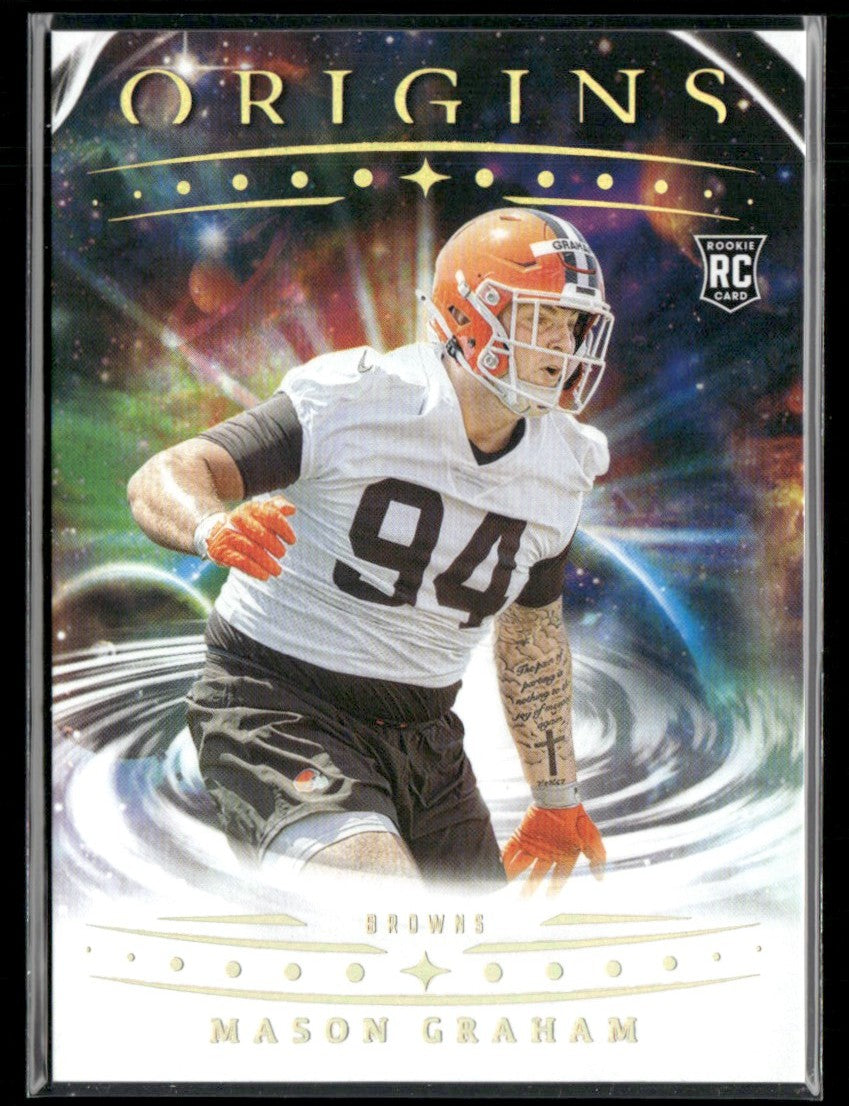 Mason Graham 2025 Panini Origins RC #106 Cleveland Browns