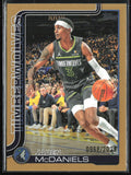 Jaden McDaniels 2025 Topps Gold /2025 #248 Minnesota Timberwolves